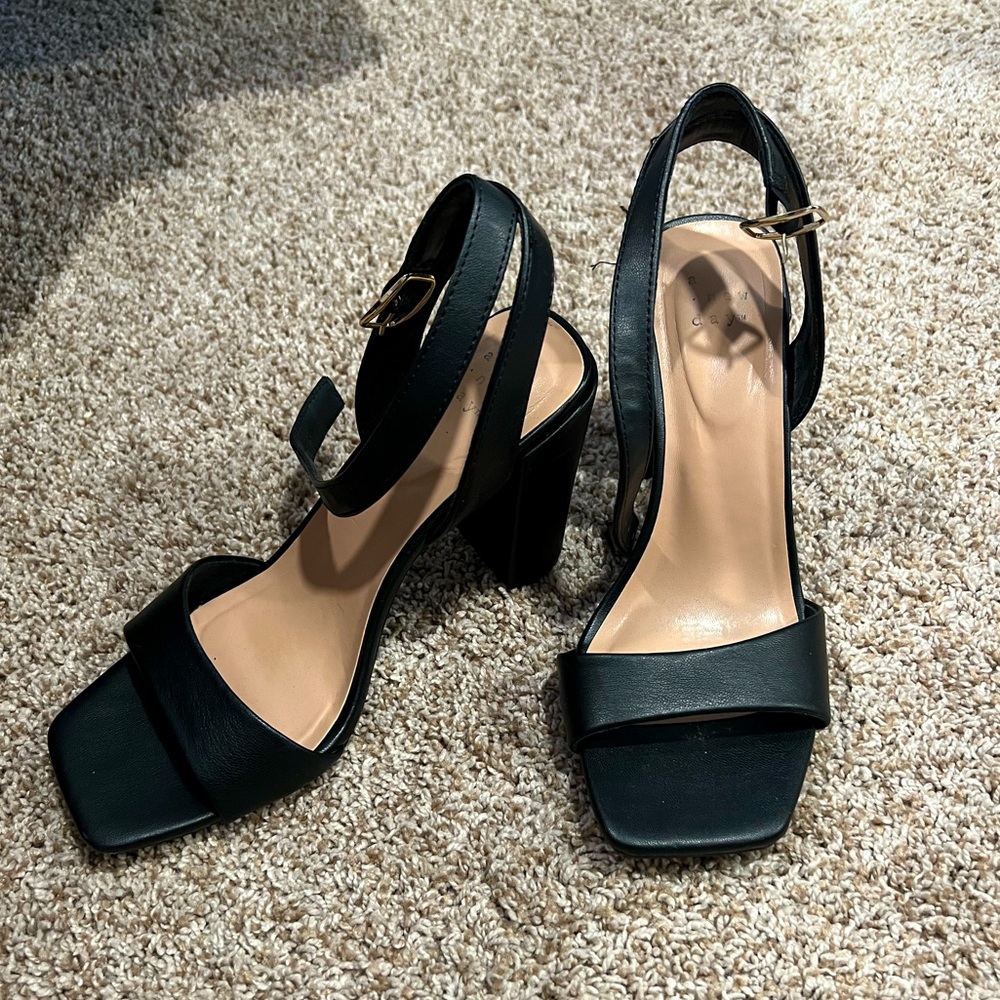 A New Day (Target) size 8 open-toe heels